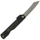 (Tamaño L 183Mm) Made in Japan Higonokami Plegable Chrome Cuchillo del Cuello de Bolsillo