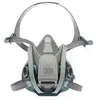 3M Rugged Comfort Quick Latch Half Facepiece Reusable Respirator 6503QL, Gases, Vapors, Dust, Large