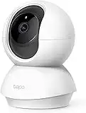 TP-Link Tapo Smart Cam Pan Tilt Home WiFi Camera, 2.4GHz Wi-Fi Connection Required, 1080p (Full HD), Up to 30 ft Night Vision, Up to 128 GB microSD Card Slot, Works w/Alexa and Google (Tapo C200)