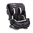 Graco SlimFit LX Autositz mit ISOCATCH-Anschlüssen, Gruppe 0+/1/2/3 (Geburt bis 12 Jahre, 0-36 kg), schwarz