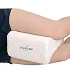 Big Ant Knee Pillow Orthopedic Leg Pillow Designed for Side Sleepers, Leg, Pregnancy, Back, Hip Pain Relief - Comfortable Memory Foam Knee Support Pillow with Breathable Washable Cover