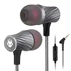 MINDBEAST Super Bass 90%-Noise Isolating Earbuds with Microphone and Case-Amazing Sound Effects and Game Experience for Women, Men, Kids-Headphone Jack Compatible with Apple, Samsung, Sony, Xbox