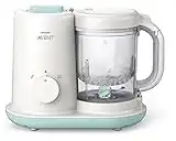 Philips Avent SCF862/02 - Robot de cocina para bebés 2 en 1, color blanco