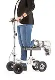 Knieroller MOBI ROLL - Orthopädischer Knie-Walker für Knöchel oder Fußverletzungen,Ersatz für Krücken, Laufhilfe, Knie Scooter, Knierollator