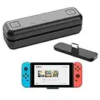 WeChip Adaptador de transceptor USB de Audio Bluetooth Route Air para Nintendo Switch/Switch Lite / PS4 / PC, 5 mm, sin retraso, Plug and Play