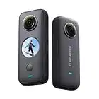 insta360 ONE X2 360 Degree Waterproof Action Camera, 5.7K 360, Stabilization, Touch Screen, AI Editing, Live Streaming, Webcam, Voice Control