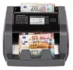 ratiotec rapidcount S 575 Banknotenzählmaschine für gemischte Banknoten mit Wertermittlung in schwarz