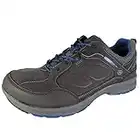 Allrounder by Mephisto Men's Caletto Tex Sneaker Black Rubber/Anthracite Waxy Size 8 M