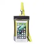 Travelon Waterproof Smart Phone/Digital Camera Pouch, Yellow, One Size