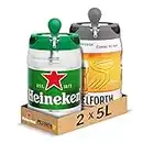 Pack Bière - Heineken, Pelforth - mix 2 fûts de 5L