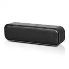 KKshop USB Computer Speakers, Portable Mini Soundbar Speaker, USB Powered Speaker for Computer Tablets Desktop Laptop PC Checkout Counter - Plug and Play