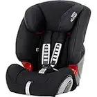 BRITAX RÖMER Silla Coche EVOLVA 1-2-3 Evolutiva y Cómoda Niño de 9 a 36 kg Grupo 1/2/3 de 9 Meses a 12 Años, Cosmos Black, 1 Unidad