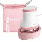 NICAPA Mini Heat Press for T-Shirt Iron on HTV Vinyl Projects, Portable Heat Press Machine for Hat, T Shirt Printing Machine, Iron on Machine DTF Ink Sublimation Projects [Pink]