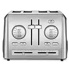 Cuisinart CPT-640C 4-Slice Metal Toaster, Stainless Steel, Silver