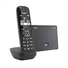 Gigaset AS 690 IP Telefono Cordless per Chiamate VoIP e Telefonia Fissa, Nero [Italia]