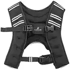 ProsourceFit Exercise - Esercizio - Gilet Da Allenamento Ponderato, 10 Lb, Nero