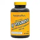 NaturesPlus Orange Juice Chewable Vitamin C - 500 mg, 90 Tablets - High Potency Immune & Vascular Health Support Supplement, Antioxidant - Gentle On Stomach - Vegetarian, Gluten-Free - 90 Servings