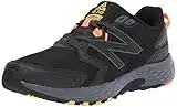 New Balance Men's 452 V7 Trail Running Shoe, Black/Grey/Orange, 14 M