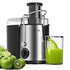 SiFENE Juicer Machine Extractor, 500W High-Speed Quick Juice Making, 3" Wide Chute for Veggies & Fruits, Easy to Clean, BPA Free, Durable Stainless Steel Kitchen Juicer