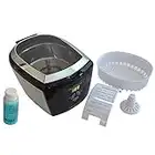 iSonic D7810A+1OZ Digital Ultrasonic Cleaner for Jewelry, Eyeglasses, Watches