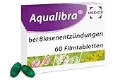 Aqualibra 60 Filmtabletten bei wiederkehrenden Blasenentzündung & Harnwegsinfektion - Vermeidung von Antibiotika - pflanzlich - ab 12 Jahre