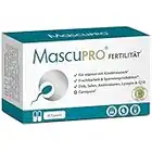 MascuPRO® Fertilität Mann | vegan | Fruchtbarkeit + Spermienproduktion | 60 Kapseln | Zink, Selen, L-Carnitin, L- Arginin | Kinderwunsch Tabletten