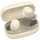 TOZO A1 Mini Wireless Earbuds Bluetooth 5.3 Earphones in Ear Light-Weight Headphones Built-in Microphone, Immersive Premium Sound Long Distance Connection Headset with Charging Case Khaki