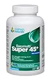 Platinum Naturals - Super Easymulti 45+ for Men, 120 Softgels - Men's Vitamins Multivitamin for Adults - Multivitamin with CoQ10 - Prostate Health, Brain Health, Immune Support and Heart Health CoQ10