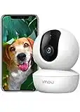 Imou Cámara de Vigilancia WiFi Interior para Mascotas, AI Detección Humana, 1080P Cámara IP WiFi Interior con Sirena,Audio Bidireccional,Visión Nocturna, Modo Privacidad, Funciona con Alexa para Bebe