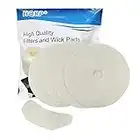 HQRP Kit (5 pieces) Universal Cloth Dryer Filters compatible with Sonya SYD-40E SYD-60E, Panda PAN40SF PAN725SF, CTT GYJ60-58 GYJ50-Q5 GYJ50-98E-G GYJ50-98E-W, Avant, Magic Chef Dryer Models