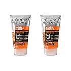 Gel de lavado L'Oréal Men Expert Hydra Energy sin jabón, con vitamina C, limpieza profunda de poros (2 x 100 ml)