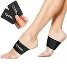 Copper Compression Copper Arch Support - 2 Plantar Fasciitis Braces/Sleeves. Foot Care, Heel Spurs, Feet Pain Relief, Flat & Fallen Arches, High Arch