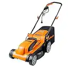 LawnMaster MEB1114K Electric Corded Lawn Mower 15-Inch 11AMP