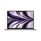 Apple 2022 MacBook Air Laptop with M2 chip: 13.6-inch Liquid Retina Display, 8GB RAM, 256GB SSD Storage, Backlit Keyboard, 1080p FaceTime HD Camera. Works with iPhone and iPad; Space Grey; English