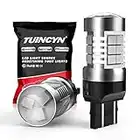 TUINCYN 7443 W21W T20 992 7440 7444NA Ampoules de Feux de freinage à LED Rouge LED Feu arrière de recul Feu de recul Feu de stationnement Clignotants Lumière Feu de Jour/DRL (Pack de 2)