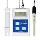 Bluelab METCOMPLUS Combo Meter PLUS for pH, Temperature, and Conductivity in Water and Soil with Easy Calibration, Digital Nutrient (TDS) Testing Kit for Hydroponic System and Indoor Plant Grow