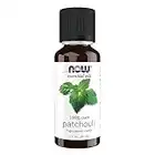 NOW Essential Oils, Patchouli Oil, Earthy Aromatherapy Scent, Steam Distilled, 100% Pure, Vegan, Child Resistant Cap, 1-Ounce