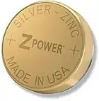 ZPower 312 Rechargeable Silver-Zinc Battery Made and Sold by ZPower. Warning: Other ZPower Batteries Sold on Amazon are not Authorized and can be Expired or Damaged. Buy ZPower Direct Instead!