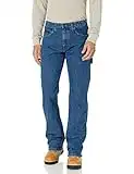 Dickies Men's Flex Carpenter Denim Jean, Stonewashed Indigo Blue, 40W x 30L