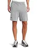 Russell Athletic Men's Cotton Baseline Short with Pockets, Graphite, Large