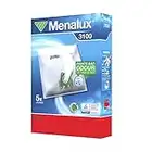 Menalux 3100 - Pack de 5 bolsas sintéticas y 2 filtro para aspiradoras Miele Series S4 y S6, Compact C1 y C2, Complete C1