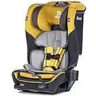 Diono Radian 3QX 4-in-1 Rear & Forward Facing Convertible Car Seat, Safe+ Engineering 3 Stage Infant Protection, 10 Years 1 Car Seat, Ultimate Protection, Slim Fit 3 Across, Yellow Mineral