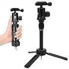 SIRUI Table Top Tripod, 13.5 inch Mini Desktop Tripod with 360° Ball Head, Portable Handhold Aluminum Tripod for DSLR Camera, Video Camcorder, Max Load 4kg/8.8lbs (AM-35K)