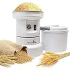 Powerful Electric Grain Mill Wheat Grinder for Home and Professional Use - High Speed Grain Grinder Flour Mill for Healthy Grains and Gluten-Free Flours - Electric Grain Mill by Wondermill,White