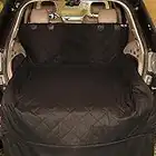 Kululu SUV Cargo Liner for Dogs with Mesh Window, Dog car Seat Cover, Water Resistant Cargo Liner for SUV, Trunk Cover for Dogs, SUV Dog Cover with Bumper Flap, X Large- USA Based Company