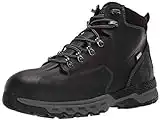 Timberland PRO mens Downdraft 6" Waterproof industrial and construction shoes, Infrared-resistant Black, 11 US