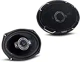 Kenwood Altavoces KFC-PS6986 Color Negro, 4 vías, 6x9