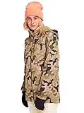 Burton Women's Standard Lelah Jacket, Martini Olive Terra Camo, Medium