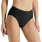 BALEAF Pantaloncini Ciclismo Donna 3D Imbottiti Gel Leggero Traspirante Intimo per Ciclismo da Donna Mutande Bicicletta Nero M