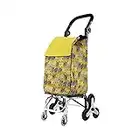 Carrito De Compras Con 8 Ruedas, Escalador De Escaleras Carro De Compras Plegable Gran Impermeable Lujoso Bolsa Trolley Silencio Carretilla De Mano 40 Litros Por Supermercado Viaje Cámping Picnic